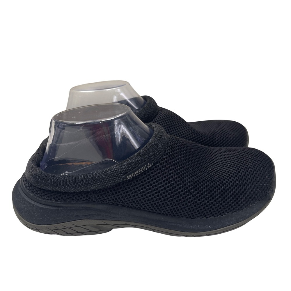 Merrell Encore Breeze 5 Mules Womens 9 Wide Black Mesh Slip On Clogs J005500W